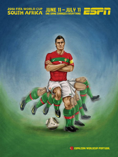 Copa do Mundo 2010: Posters das Seleções
