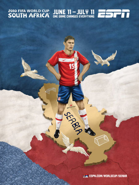 Copa do Mundo 2010: Posters das Seleções