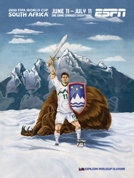 Copa do Mundo 2010: Posters das Seleções