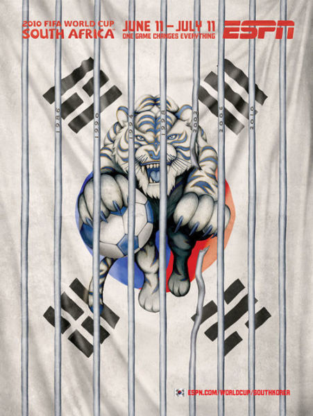 Copa do Mundo 2010: Posters das Seleções