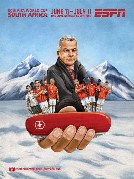 Copa do Mundo 2010: Posters das Seleções