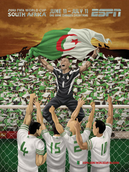 Copa do Mundo 2010: Posters das Seleções