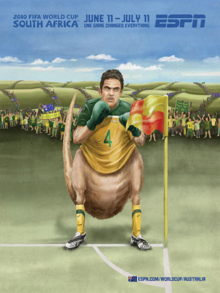 Copa do Mundo 2010: Posters das Seleções