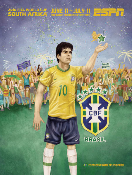 Copa do Mundo 2010: Posters das Seleções