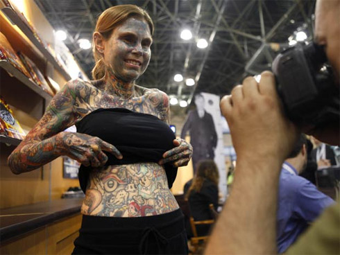 Fotos: Recorde de Tattos Feminino