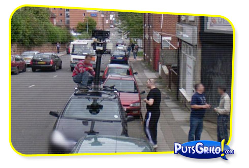 Flagras Bizarros do Google Street View