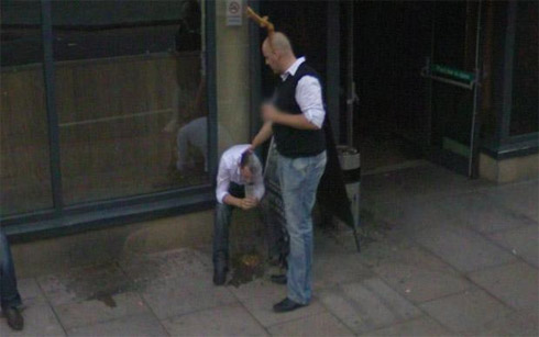 Flagras Bizarros do Google Street View