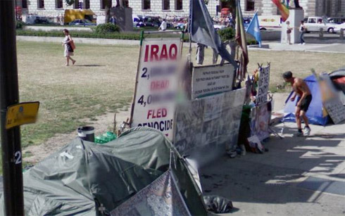 Flagras Bizarros do Google Street View
