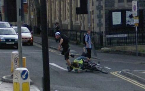 Flagras Bizarros do Google Street View