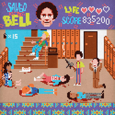 Ilustrações: O Mundo Pop em 8 Bits