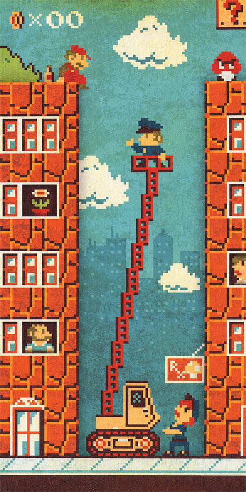 Ilustrações: O Mundo Pop em 8 Bits