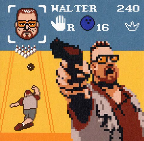 Ilustrações: O Mundo Pop em 8 Bits