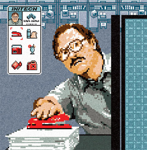 Ilustrações: O Mundo Pop em 8 Bits