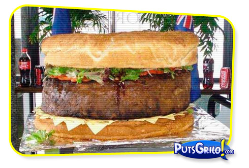 Foto: O Maior Hamburguer do Mundo