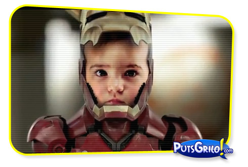 Vídeo: Iron Baby Parodia Iron Man [Homem de Ferro]