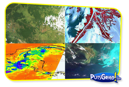 Fotos da Nasa de Desastres Naturais