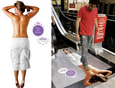 Fotos: Propagandas em Escadas Rolantes