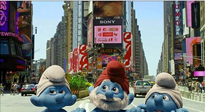 Filme Os Smurfs: Foto Divulgada