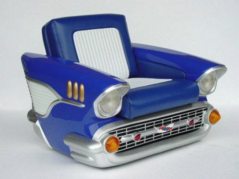 Fotos: Cadeiras e Sofás Feitos de Carros Fotos: Cadeiras e Sofás Feitos de Carros