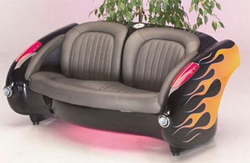 Fotos: Cadeiras e Sofás Feitos de Carros Fotos: Cadeiras e Sofás Feitos de Carros