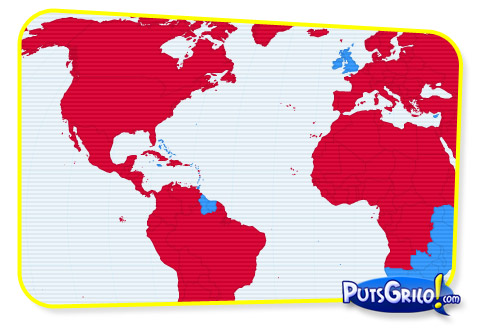 Mapa Mundi: Os Diferentes Sentidos de Direção
