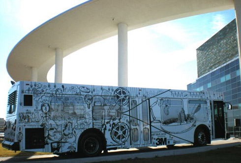 Fotos: Propagandas em Ônibus [Bus Door]