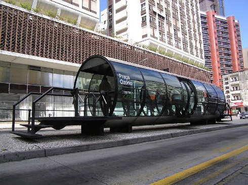 Fotos: Pontos de Ônibus Com Design Futurista