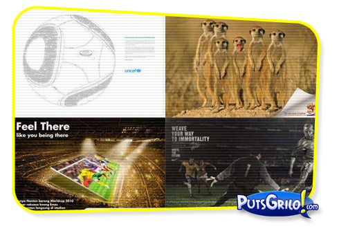 Copa do Mundo 2010: Propagandas Criativas