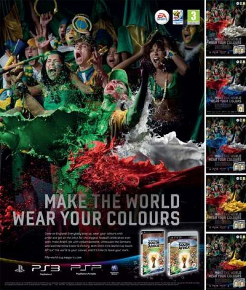 Copa do Mundo 2010: Propagandas Criativas Copa do Mundo 2010: Propagandas Criativas