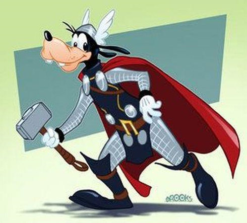Disney e Marvel: Montagens Com os Personagens