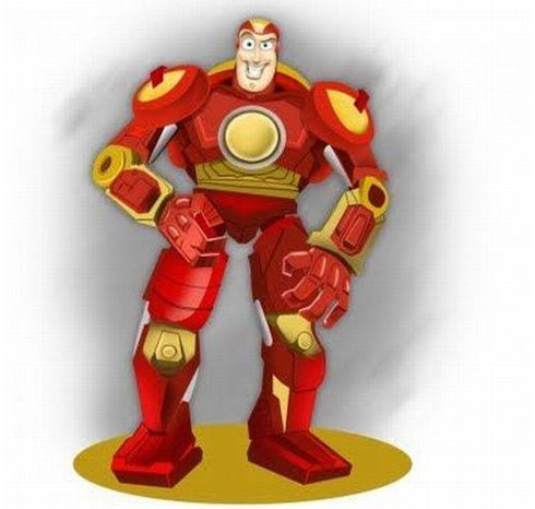 Disney e Marvel: Montagens Com os Personagens