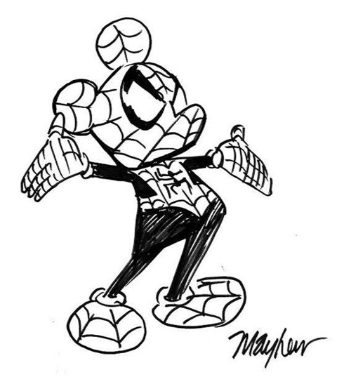 Disney e Marvel: Montagens Com os Personagens
