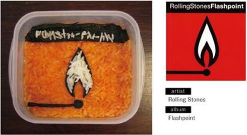 Fotos: Bandas de Rock Em Comida Japonesa