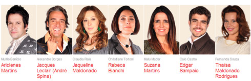 Novela Tititi: Personagens e Atores