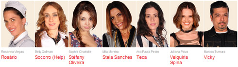 Novela Tititi: Personagens e Atores