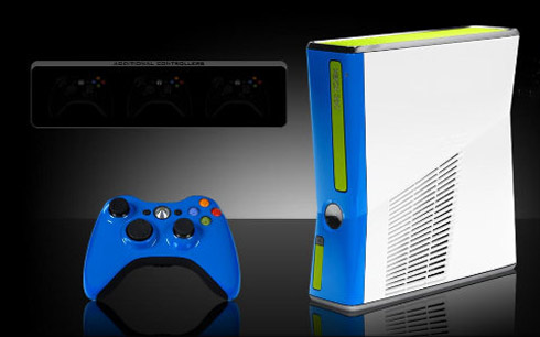 Video Games Customizados em Cores Diferentes