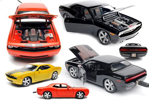 Pen Drive e HD Externo em Forma de Carros