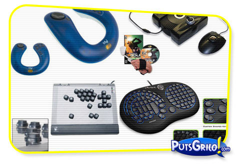 Controles e Joysticks Bizzaros para Computador