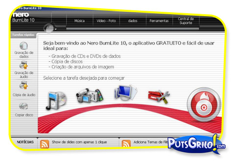 Download Grátis: Baixar Nero 10 BurnLite Free