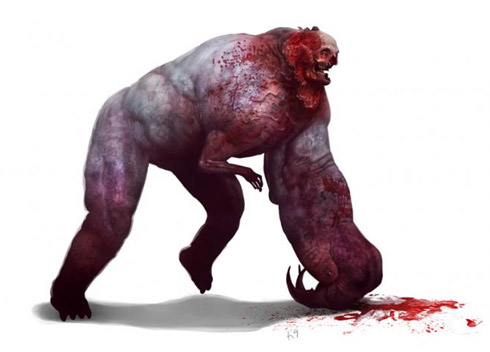 Arte Conceito e os Monstros de Peter Konig