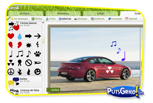 Picnik.com: Edição e Montagens de Fotos Online e Grátis