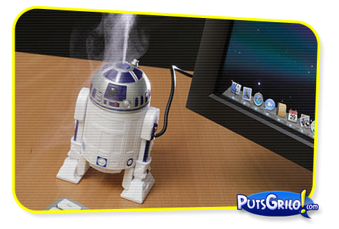 Tecnologia: Umidificador de Ar Robô R2-D2