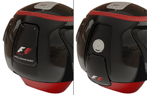 Capacete da Ferrari Faz Café Expresso