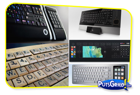 Fotos: Teclados Incríveis e Criativos