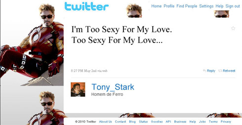 Filmes no Twitter: Tweets de Personagens Famosos