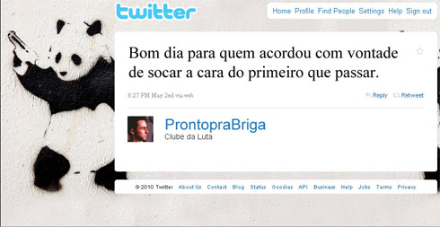 Filmes no Twitter: Tweets de Personagens Famosos