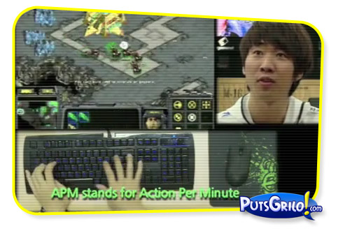 Starcraft II: Jogador Coreano Super Veloz [Vídeo]