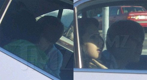 Flagra: Justin Bieber e o Beijo em Jasmine Villegas