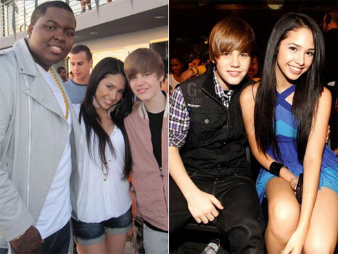 Flagra: Justin Bieber e o Beijo em Jasmine Villegas