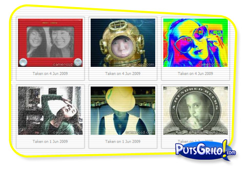 Cameroid: Crie Montagens de Fotos Engraçadas com sua Webcam